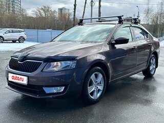 2014 Skoda Octavia III (A7), коричневый, 730000 рублей, вид 1