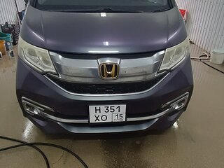 2015 Honda Stepwgn Spada V, фиолетовый, 1750000 рублей, вид 2