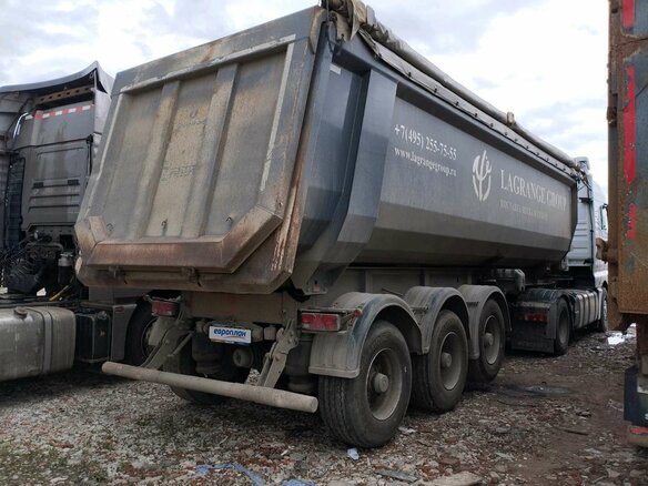 2021 Grunwald Полуприцеп самосвальный, серый, 1755000 рублей - вид 2
