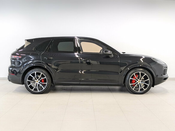 2021 Porsche Cayenne III, чёрный - вид 3
