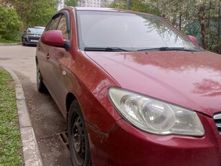 2007 Hyundai Elantra IV (HD), красный, 320000 рублей, вид 3