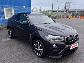 2017 BMW X6 30d II (F16), чёрный, 3500000 рублей, вид 4