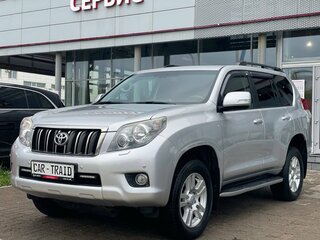 2010 Toyota Land Cruiser Prado 150 Series, серебристый, 2500000 рублей, вид 2