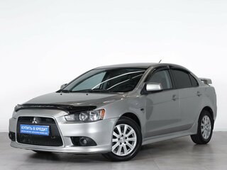 2012 Mitsubishi Lancer X Рестайлинг, серебристый, 949000 рублей, вид 4