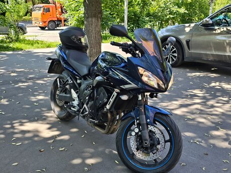 2008 Yamaha FZ6, синий, 430000 рублей, вид 3