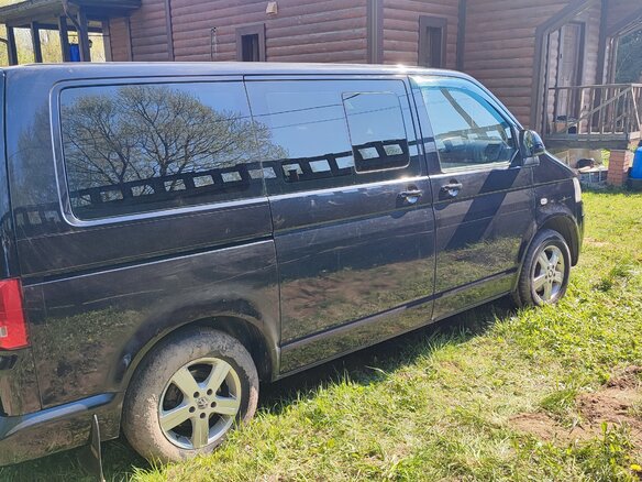 2012 Volkswagen Multivan T5 Рестайлинг, чёрный, 1870000 рублей - вид 5