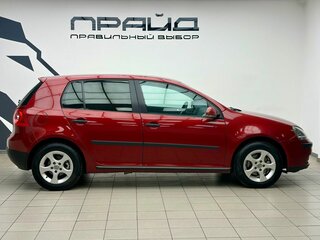 2004 Volkswagen Golf V, красный, 505000 рублей, вид 5