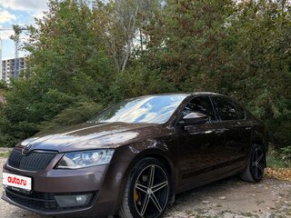 2013 Skoda Octavia III (A7), коричневый, 1150000 рублей, вид 1