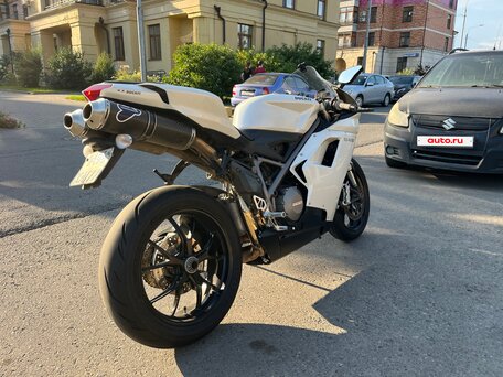 2009 Ducati 848, белый, 725000 рублей, вид 3