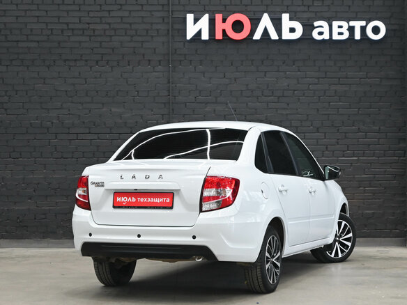2024 Lada (ВАЗ) Granta I Рестайлинг, белый, 950000 рублей - вид 7