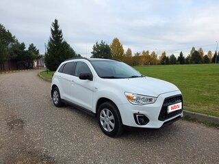2014 Mitsubishi ASX I Рестайлинг, белый, 1386000 рублей, вид 1