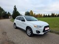2014 Mitsubishi ASX I Рестайлинг, белый, 1386000 рублей