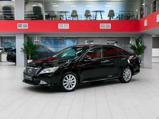 2014 Toyota Camry VII (XV50), чёрный, 1550000 рублей, вид 1