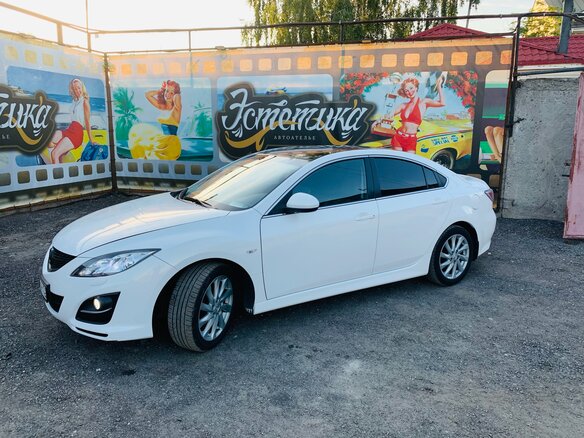2011 Mazda 6 II (GH) Рестайлинг, белый - вид 15