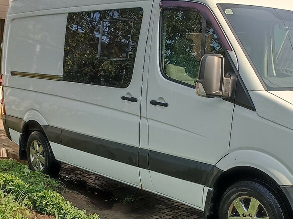 2008 Volkswagen Crafter, белый, 1600000 рублей - вид 2