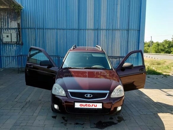2012 Lada (ВАЗ) Priora I, пурпурный, 450000 рублей - вид 5