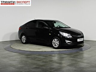 2015 Hyundai Solaris I Рестайлинг, чёрный, 796000 рублей, вид 3