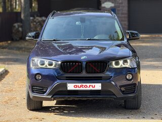 2017 BMW X3 20d xDrive II (F25) Рестайлинг, синий, 2650000 рублей, вид 1