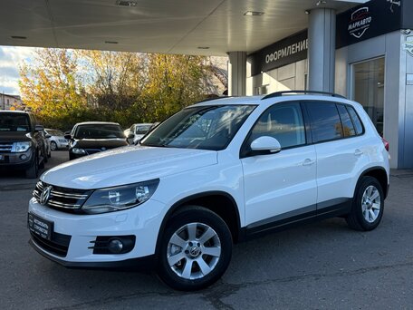 2012 Volkswagen Tiguan I Рестайлинг, белый, 1265000 рублей, вид 2
