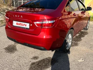 2016 Lada (ВАЗ) Vesta I, красный, 680000 рублей, вид 3