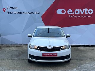 2018 Skoda Rapid I Рестайлинг, белый, 890000 рублей, вид 2