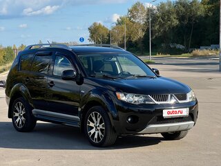 2008 Mitsubishi Outlander II, чёрный, 930000 рублей, вид 3