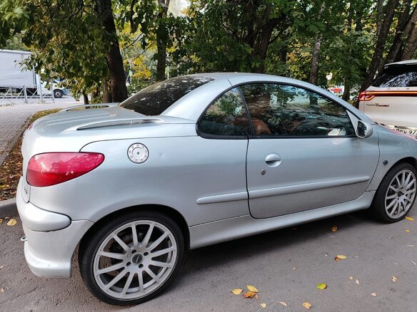 2001 Peugeot 206, серебристый, 550000 рублей - вид 1