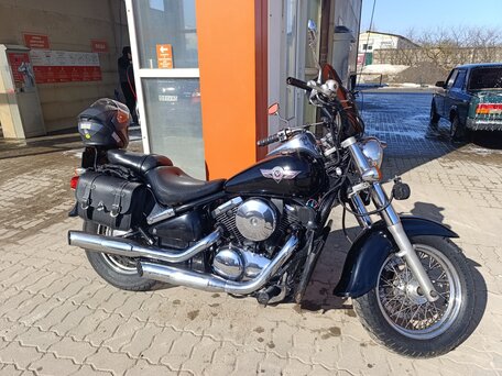 1997 Kawasaki EN400 Vulcan, чёрный, 270000 рублей, вид 5