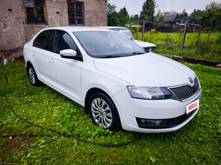 2018 Skoda Rapid I Рестайлинг, белый, 1500000 рублей, вид 2