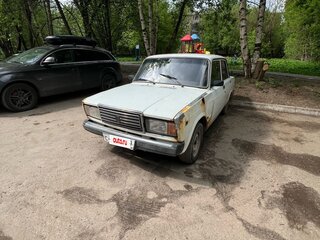 2005 Lada (ВАЗ) 2107, белый, 80000 рублей, вид 2