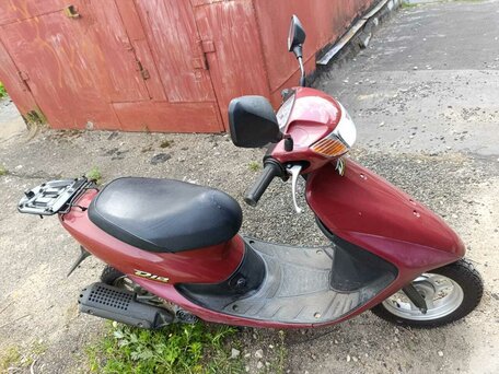2002 Honda Dio, красный, 63000 рублей, вид 4