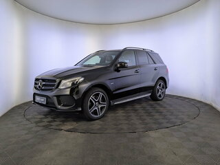 2018 Mercedes-Benz GLE 400 9G-Tronic I (W166), чёрный, 4277500 рублей, вид 1