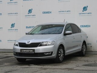 2019 Skoda Rapid I Рестайлинг, серебристый, 1350000 рублей, вид 1