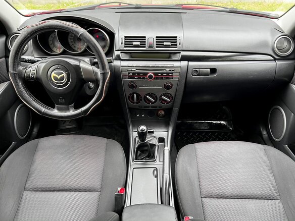 2007 Mazda 3 I (BK) Рестайлинг, красный - вид 8
