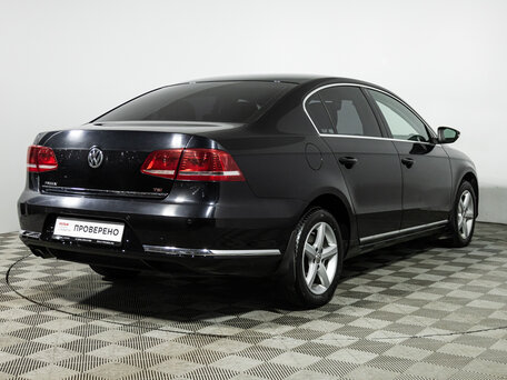 2012 Volkswagen Passat B7, чёрный, 769700 рублей, вид 5