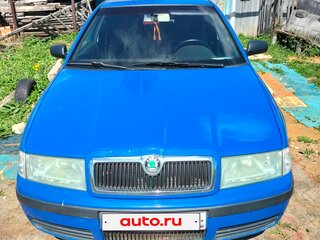 2008 Skoda Octavia I (A4) Рестайлинг, синий, 460000 рублей, вид 2
