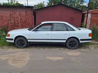 1992 Audi 100 IV (C4), белый, 450000 рублей, вид 3
