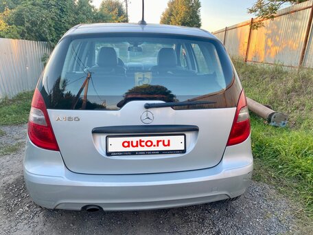 2012 Mercedes-Benz A-Класс 180 II (W169) Рестайлинг, серебристый, 950000 рублей, вид 4