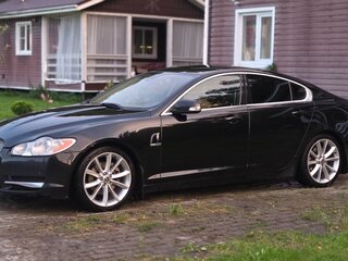2008 Jaguar XF I, чёрный, 1250000 рублей, вид 1