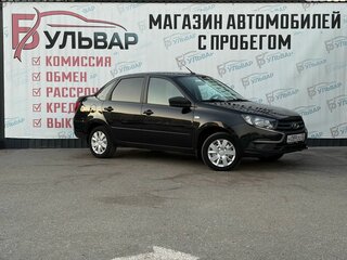 2018 Lada (ВАЗ) Granta I, чёрный, 499000 рублей, вид 1