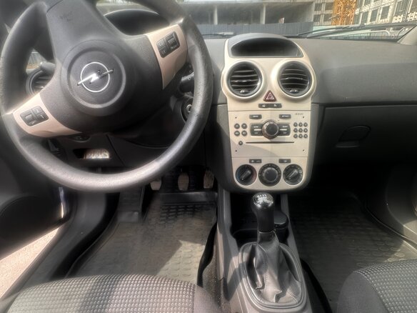 2007 Opel Corsa D, синий, 275000 рублей - вид 6