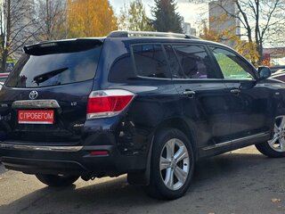 2011 Toyota Highlander II (XU40) Рестайлинг, синий, 1799000 рублей, вид 3
