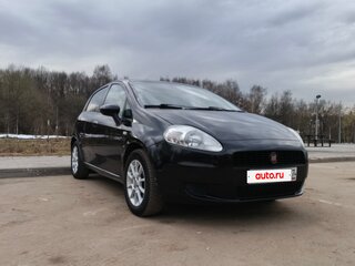 2008 Fiat Punto III Grande Punto, чёрный, 345000 рублей, вид 1