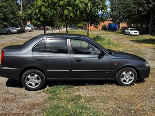 2005 Hyundai Accent ТагАЗ II, серый, 410000 рублей, вид 4