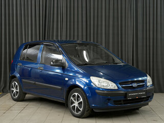 2008 Hyundai Getz I Рестайлинг, синий, 370000 рублей, вид 3