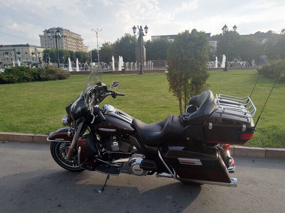 2011 Harley-Davidson Electra Glide, коричневый, 770000 рублей - вид 8