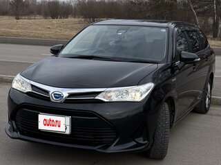 2018 Toyota Corolla Fielder XI (E160, E170) Рестайлинг 2, чёрный, 1400000 рублей, вид 3