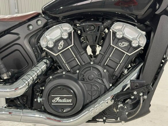 2022 Indian Scout, чёрный - вид 11