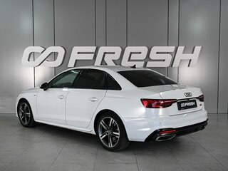 2021 Audi A4 35 TFSI V (B9) Рестайлинг, белый, 2679000 рублей, вид 2