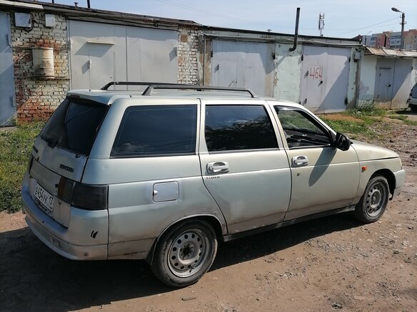 2002 Lada (ВАЗ) 2111, серебристый, 80000 рублей - вид 3